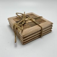 Hartholz Untersetzer Hartholz Untersetzer von HandmadeByAaronStore