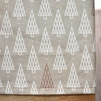 Tischläufer Tannenbaum, Mitteldecke Winter, Weihnachtsbaum Deko, Adventskalender Weihnachten Tischläufer, Deko von HandmadeByDoene