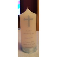 Personalisierte Taufkerze Für Baby Boy Oder Girl. Kerzen Von Lisa Sind Alle Irish Handmade Mit Natural Soy Wachs von HandmadeCandleByLisa