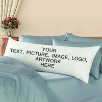 Benutzerdefinierte 21 "x 60" Reißverschluss Körper Kissenbezug Dekorative Lange Fall Personalisierte Geschenke von HandmadeChoice