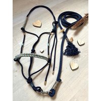 Set Knotenhalfter Und Strick von HandmadeDesignsByJu