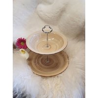 Etagere Aus Neuem Porzellan Geschenkidee Hochzeitsgeschenk Geburtstagsgeschenk von HandmadeDuKes