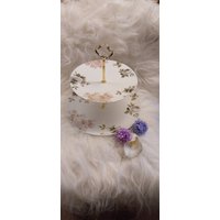 Etagere Aus Neuem Porzellan Geschenkidee Hochzeitsgeschenk Geburtstagsgeschenk von HandmadeDuKes
