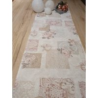 Tischläufer Tischdecke Tischdekoration Mitteldecke Vintage Shabby Chic von HandmadeDuKes