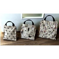 Türstopper - "Türstopper-Tüte"- Canvas Ungefüllt 3 Größen, Viele Muster, Sehr Hochwertig Handgefertigt von HandmadeFeeSK