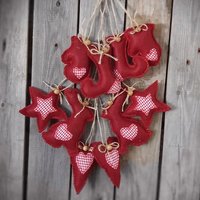Design Stoff-Baumschmuck 10 Tlg Design Stoff-Baumschmuck 10 Tlg von HandmadeForUVonAnna