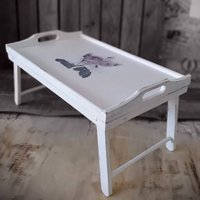 Vintage Frühstückstablett 50x30x27 cm von HandmadeForUVonAnna