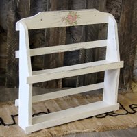 Vintage Holzablage 33 X 32 6, 5 cm von HandmadeForUVonAnna