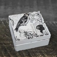 Vintage Schatulle 10x10x5 cm von HandmadeForUVonAnna