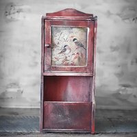 Vintage Schlüsselkasten Mit 5 Haken von HandmadeForUVonAnna