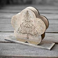 Vintage Serviettenhalter 15x7x9 cm von HandmadeForUVonAnna