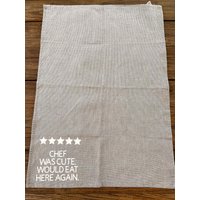 Lustiges Trockentuch - Geschirrtuch Mit Spruch Küchentuch Humor Geschenk Für Freunde, Köche & Foodies von HandmadeFraNi