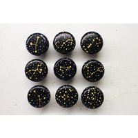 Handbemalte Konstellation Knäufe Sternenhimmel Holz Schrank Knauf Handbemalte Konstellation Knäufe Sternenhimmel Holz Schrank Knauf von HandmadeKnobs