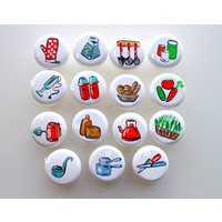 Handgemalte Schubladenknäufe Handgemalte Schubladenknäufe von HandmadeKnobs