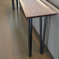 Aluminium Metall Tischbeine Hairpin Legs V Form, Schwarz 1 ", Benutzerdefinierte Schlanke Industrie von HandmadeLegs
