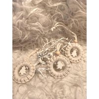 Boho Weihnachtsbaum-/Fensterschmuck | Makramee 3Er Set Weihnachten Baumschmuck Aus Holz Boho Weihnachtsbaum-/Fensterschmuck | Makramee 3Er Set Weihnachten Baumschmuck Aus Holz von HandmadeLiebeAR