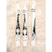 Stabkerzen Advent Verpackt | Kerzen Wichtel |Weihnachtswichtel Weihnachten Adventskalender 24 Stück Geschenk Wichtelgeschenk Stabkerzen Advent Verpackt | Kerzen Wichtel |Weihnachtswichtel Weihnachten Adventskalender 24 Stück Geschenk Wichtelgeschenk von HandmadeLiebeAR