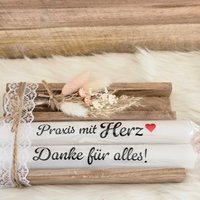 Geschenk Für Praxis/ Dankeschön Praxis/Trockenblumen Praxis/Geschenkset von HandmadeMutterliebe