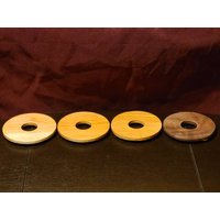 Eindringlich Glatte Runde Low Glider Ouija Board Planchette Mit Rollen von HandmadePlanchette