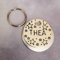 sternschnuppe Hundemarke - Handgestempelt Auf Bestellung Haustier Hund Id Tag Halsband Weihnachten Geschenk Idee sternschnuppe Hundemarke - Handgestempelt Auf Bestellung Haustier Hund Id Tag Halsband Weihnachten Geschenk Idee von HandmadePoshTags
