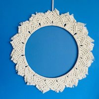 Makramee Mandala Wandbehang von HandmadePreference