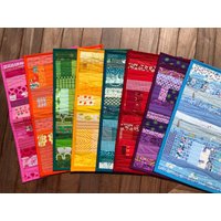 Gestepptes Tischset, Erstellen Sie Ihren Eigenen Regenbogen Von Farben, Listenpreis Für Ein Tischset Gestepptes Tischset, Erstellen Sie Ihren Eigenen Regenbogen Von Farben, Listenpreis Für Ein Tischset von HandmadebyAnnaZ