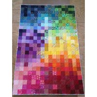 Regenbogen Patchworkdecke von HandmadebyAnnaZ