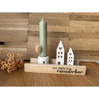 Geschenkset Häuser Kerzenhalter Kerzenständer | Kerze Haus Mit Herz Leben Ist Wunderbar Klötzchen Mitbringsel Geburtstag Kleinigkeit Geschenkset Häuser Kerzenhalter Kerzenständer | Kerze Haus Mit Herz Leben Ist Wunderbar Klötzchen Mitbringsel Geburtstag Kleinigkeit von HandmadebyLisaHauer