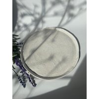 Pizzateller, Handgefertigt, Weiß Mit Bunten Punkten, Nicht Spülmaschinenfest von Handmadebyanja66