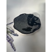 Teller Mit Krug, Handgefertigt Aus Ton, Nicht Spülmaschinenfest von Handmadebyanja66