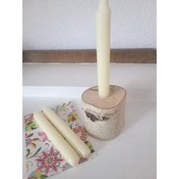 Kerzenständer "Birkenstämmchen" von HandmadebycbShop