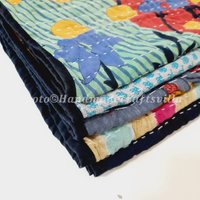 Verschiedene 5 Stück Vintage Kantha-Handtücher, Handgemachtes Buntes Handtuch, Geschirrtuch, Patchwork-Handtuch, Küchentuch, Weiches Baumwolltuch von Handmadecraftsvilla