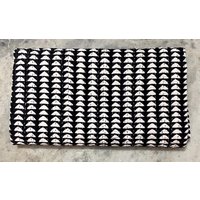 New Kantha Black & White Block Print Quilt Tagesdecke Bettüberwurf Bettwäsche Werfen König/Königin Und Doppelgröße von Handmadeindia01