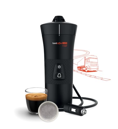 Handpresso - Lkw Kaffeemaschine 24v Handcoffee Truck 21010 - Kaffeemaschine Auto, tragbare Espressomaschine Handpresso. Kaffeemaschine 24V für Lkw Senseo Pads, Kaffeemaschine für LKW von Handpresso