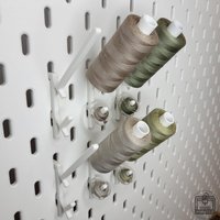Garnrollenhalter Basic Für Ikea Skadis Spulenhalter von HandprintedDE