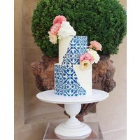 Holz Hochzeitstortenständer Weiß, Gold, Silber, Beige, Grau, Türkis. Kuchenboden Durchmesser 21 cm Holz Hochzeitstortenständer Weiß, Gold, Silber, Beige, Grau, Türkis. Kuchenboden Durchmesser 21 cm von HandsAndWoods