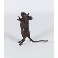 Maus Solid Bronze Steve Boss Geschenkbox von HandsandHeelsbyDavid