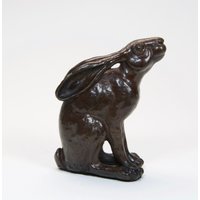 Moongaging Hase Massiv Bronze Steve Langford von HandsandHeelsbyDavid