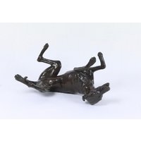 Whippet Rolling Solid Bronzesteve Boss von HandsandHeelsbyDavid