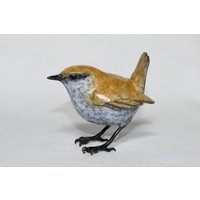 Wren Massiv Bronze Lebensgroße Steve Boss von HandsandHeelsbyDavid