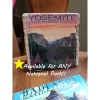 Vintage Postkarten Nationalpark Geschenke National Park Untersetzer Reisende Geschenk Wanderer Entdecker Outdoor Enthusiast von HandtoHomeConcepts