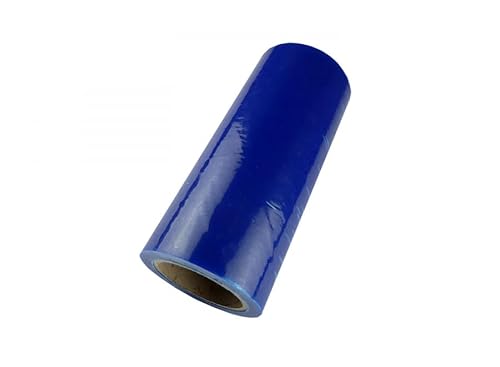 Selbstklebende Schutzfolie/Glasschutzfolie Blau | 250mm - 1 Rolle von Handwerker3000