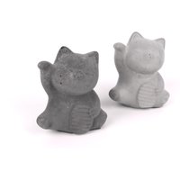 Mia - Katze Winkend Aus Beton Deko Modern Zement Grau Anthrazit Figur Kunstwerk Schlicht Handworkz Mia - Katze Winkend Aus Beton Deko Modern Zement Grau Anthrazit Figur Kunstwerk Schlicht Handworkz von HandworkzDE