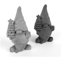 Nick - Wichtel Mit Geschenk Aus Beton | Dekorativ Gemütliche Weihnachtszeit Advent Grau Anthrazit Das Perfekte Geschenk Nick - Wichtel Mit Geschenk Aus Beton | Dekorativ Gemütliche Weihnachtszeit Advent Grau Anthrazit Das Perfekte Geschenk von HandworkzDE