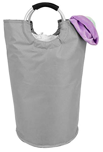 Handy Laundry Tasche mit Griffen, 60 l, zusammenklappbarer Wäschekorb aus Stoff, Wäschekorb für Wohnheim, wasserdicht, faltbar, geeignet für einen Schlafsaal Handy Laundry Tasche mit Griffen, 60 l, zusammenklappbarer Wäschekorb aus Stoff, Wäschekorb für Wohnheim, wasserdicht, faltbar, geeignet für einen Schlafsaal von Handy Laundry
