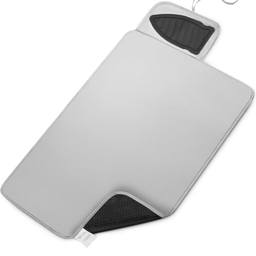 Handy Laundry Tragbare Bügelmatte: Verwandeln Sie einfach Jede Flache Oberfläche in EIN Bügelbrett. Mit Rutschfester Silikon-Bügelablage, um Ihr heißes Bügeleisen sicher zu platzieren. Einfach von Handy Laundry