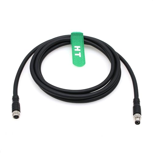 HangTon Aktor Sensor Stromkabel Verlängerung M8 4 Pin Stecker Buchse für Keyence Omron Phoenix Contact Automation Switch Feldgerät geschirmt A-Code PVC 1m HangTon Aktor Sensor Stromkabel Verlängerung M8 4 Pin Stecker Buchse für Keyence Omron Phoenix Contact Automation Switch Feldgerät geschirmt A-Code PVC 1m von HangTon