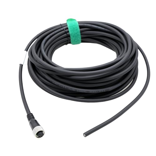 HangTon Buchse M12 A Code 4 Pin Flying Kabel für Industrie Sensor Encoder Aktor Automatisierungsgerät Netzwerk IO Link Profibus Power Data, Shield 25m HangTon Buchse M12 A Code 4 Pin Flying Kabel für Industrie Sensor Encoder Aktor Automatisierungsgerät Netzwerk IO Link Profibus Power Data, Shield 25m von HangTon