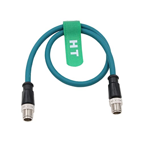 HangTon Ethernet Cat6 Kabel für Cognex Industrial Sensor Kamera M12 8-polig X-codiert auf 8-polig X-Codierung 1M HangTon Ethernet Cat6 Kabel für Cognex Industrial Sensor Kamera M12 8-polig X-codiert auf 8-polig X-Codierung 1M von HangTon