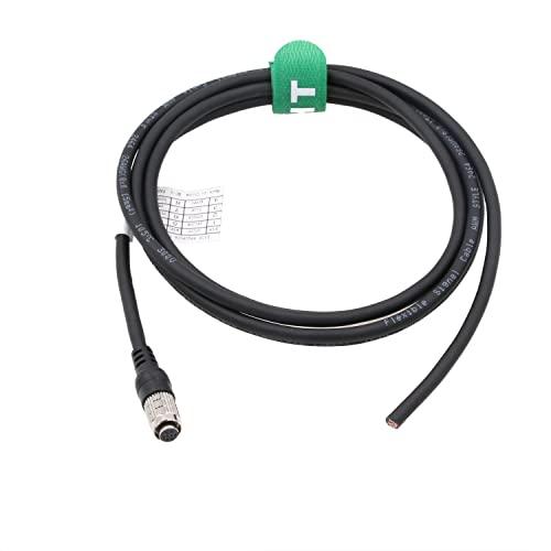 HangTon Hirose 8 Pin Buchse auf offenes Kabel Blankes Kabel für Allied Vision Guppy und Mako, DAHENG Imaging CCD GIGE Industriekamera HR25-7TP-8S 3m von HangTon